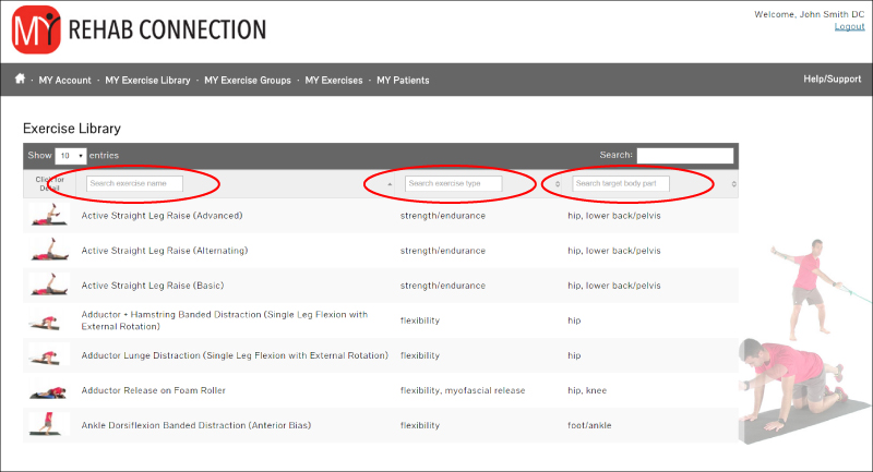 My-Exercise-Library_Main_search-filters