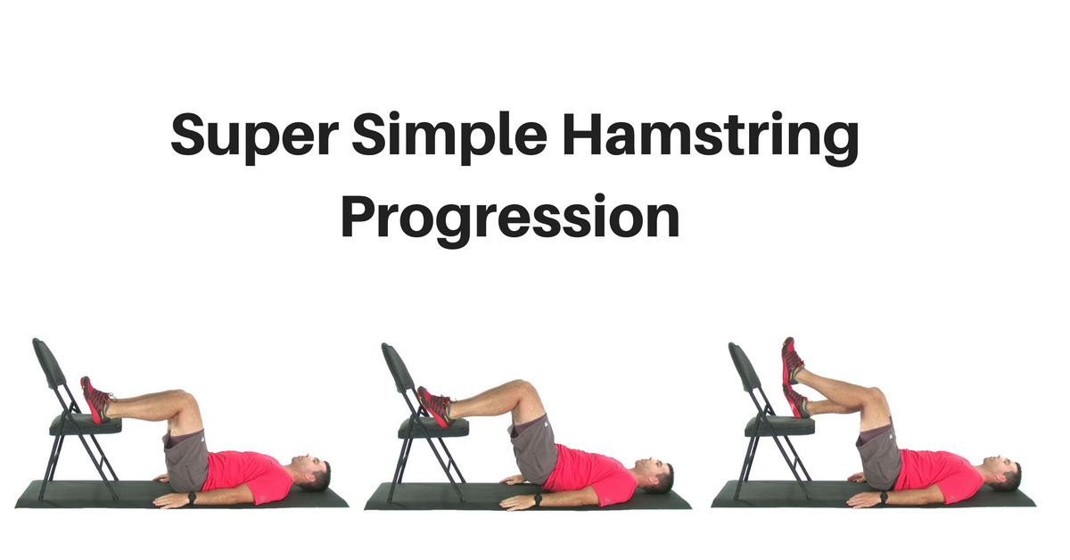 super simple hamstring exercise progression
