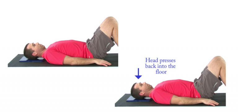 Neck Stability Exercises_ Supine Neck Retraction with Isometric ...