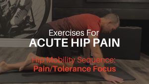 exercises for acute hip pain