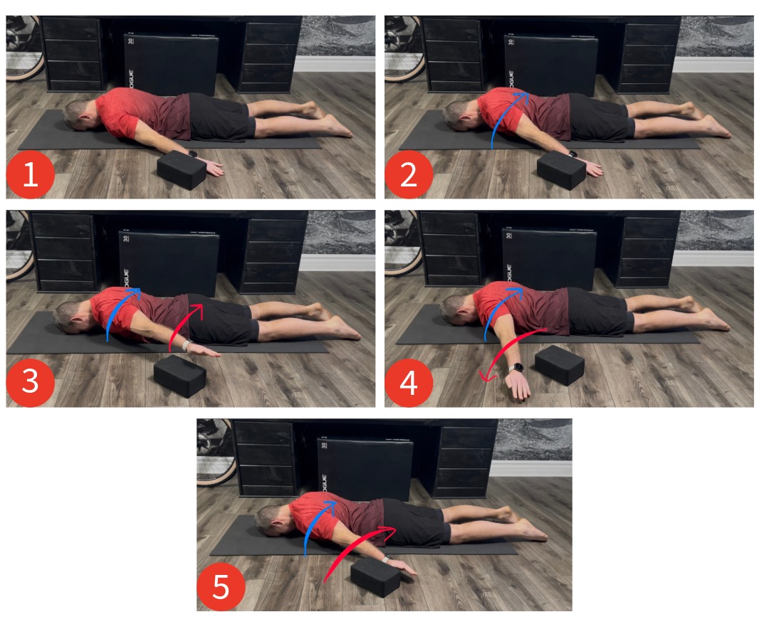 Prone Scap Rehab Progressions