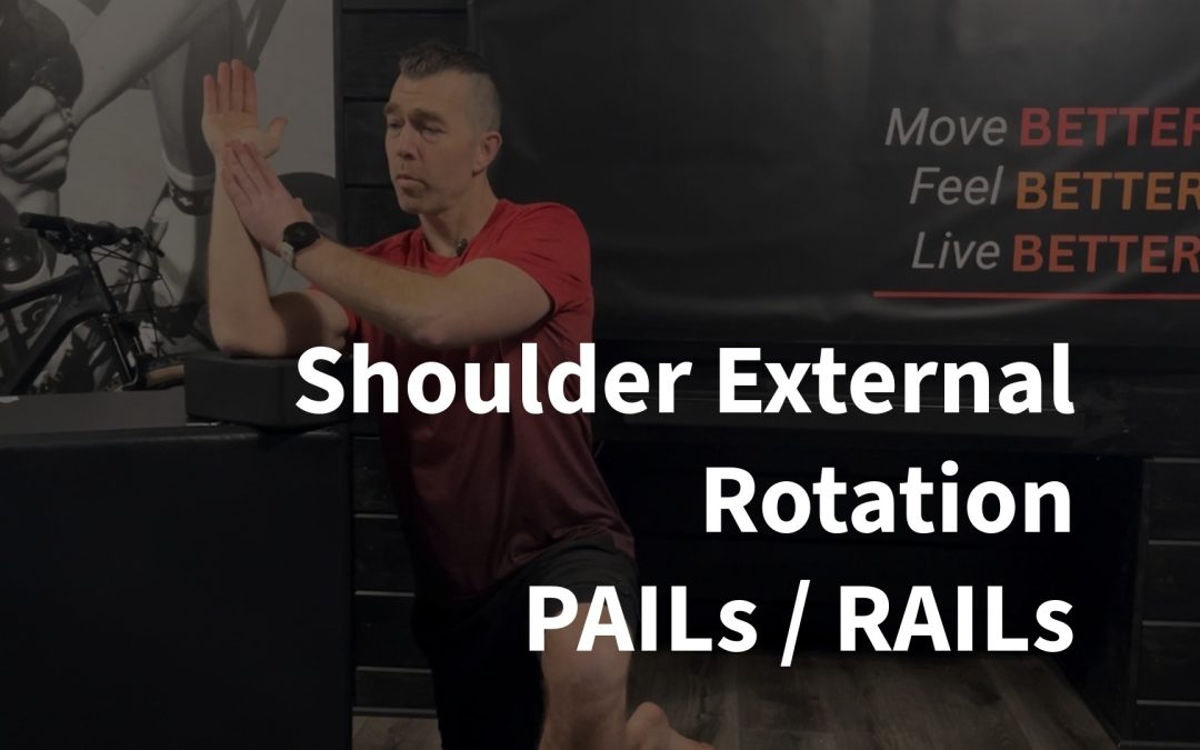 Shoulder External Rotation PAILs RAILs